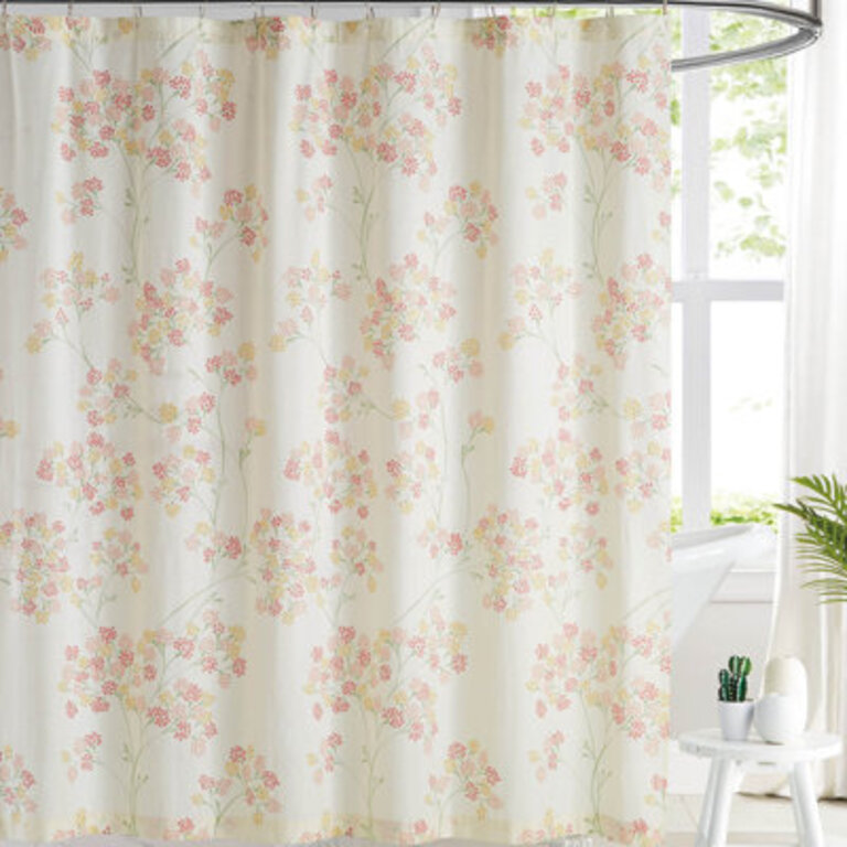 Valley Forge Cotton Floral Shower Curtain
