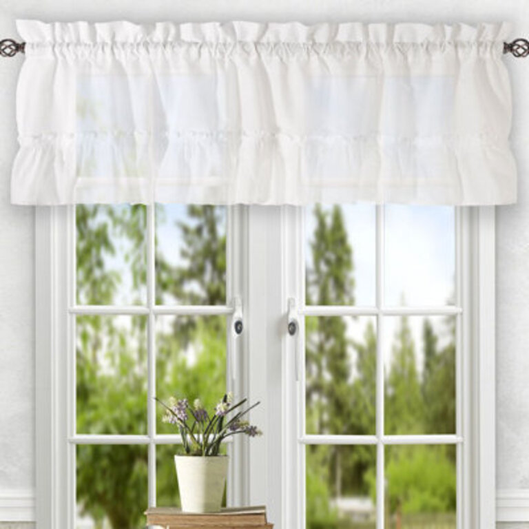 Ellis Ruffled Window Valance