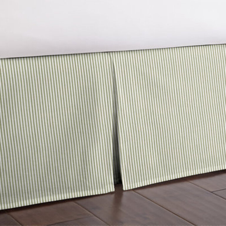Ticking Stripe Bed Skirt