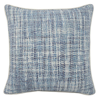 Capri Plaid Linen Reversible Throw Pillow