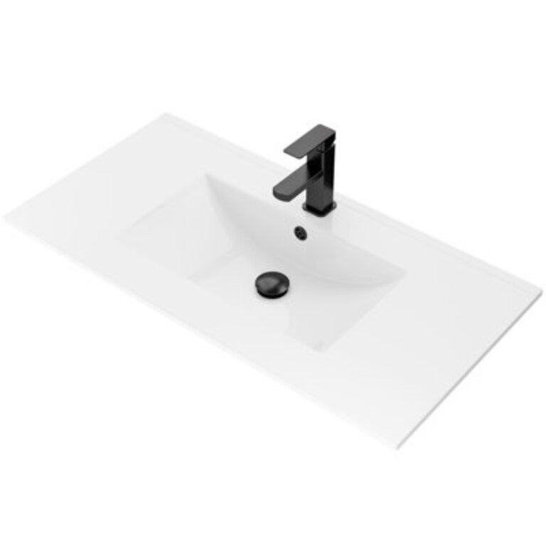 Rectangular Undermount Bathroom Sink