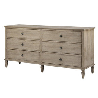 Garland 6-Drawer Wood Dresser