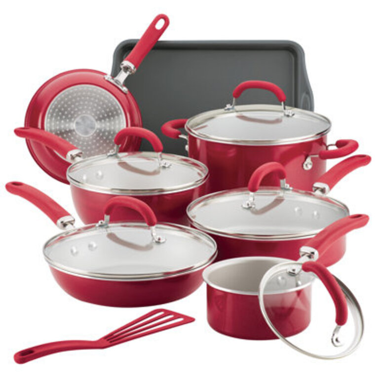Rachael Ray Create Delicious 13-Pc Cookware Set