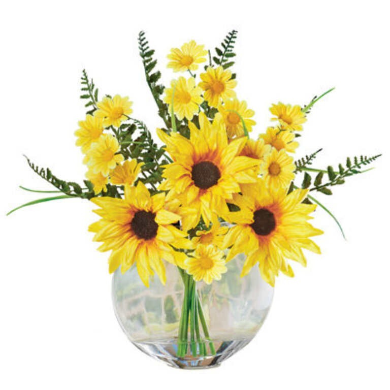 Artificial Sunflower Floral Arrangement