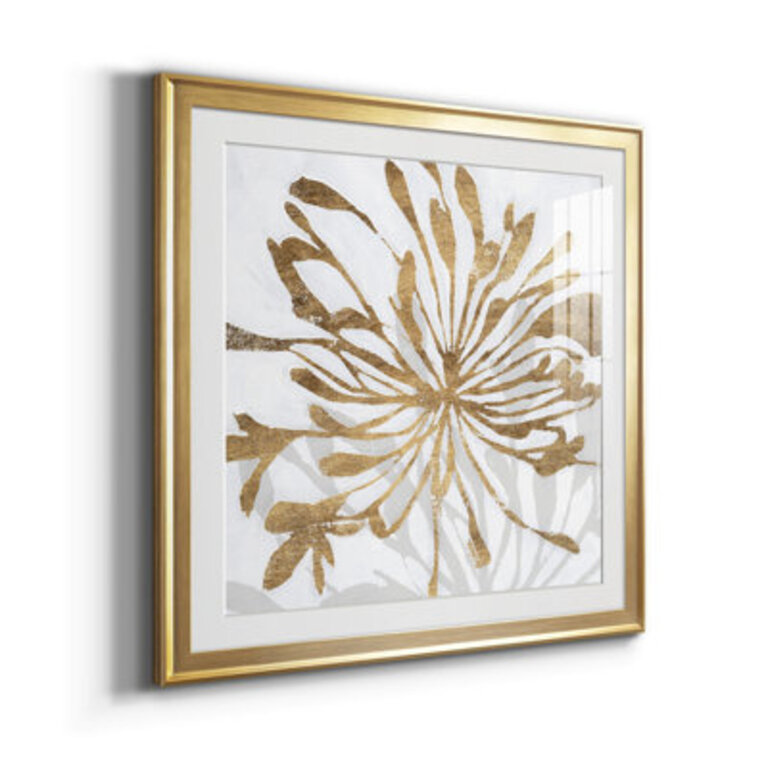 Golden Gilt Bloom I
