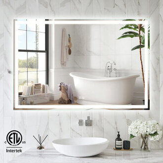 Naliyah Flat LED Wall Mirror