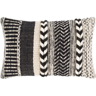 Lelaina Striped Cotton Blend Pillow Cover