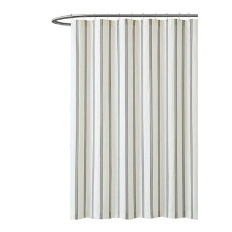 Gallup Striped Shower Curtain