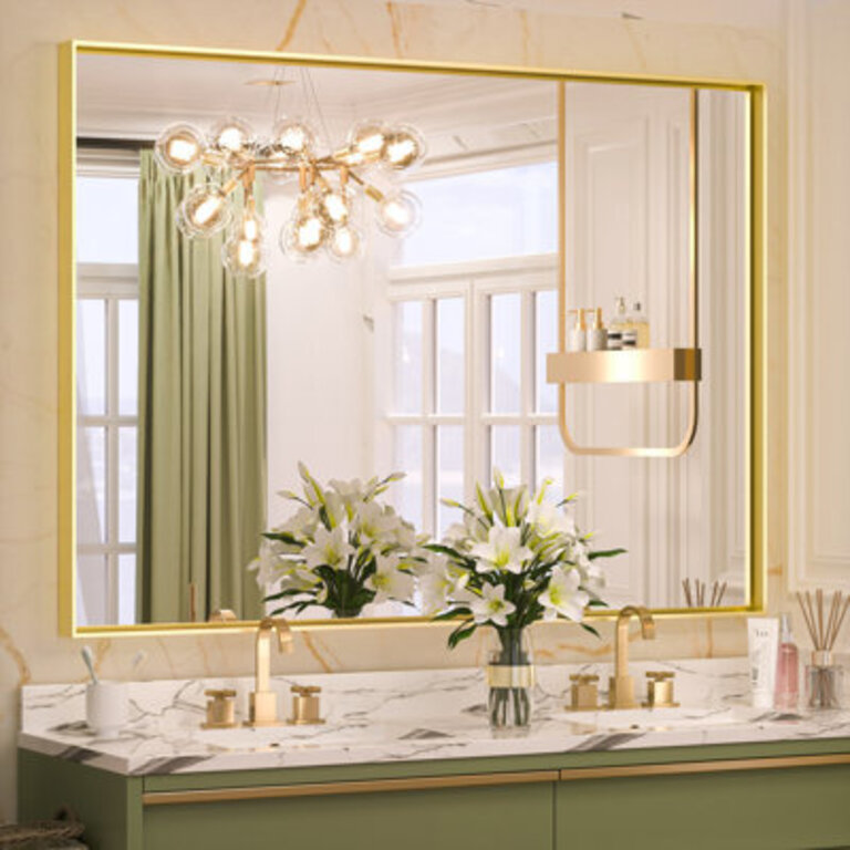 Stemn 16 Thick Bathroom Vanity Mirror Decorative Wall Mirror Accent Mirror