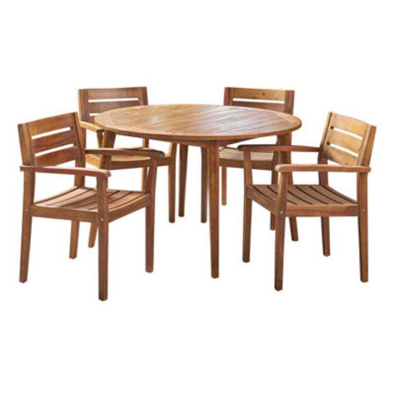 Schmitz Outdoor Teak Dining Table