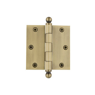 Nostalgic Warehouse 35 x 35 Ball Tip Residential Hinge with Square Corners