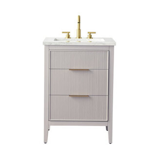 Bilroy 24 Single Bathroom Vanity with Engineered Stone Top