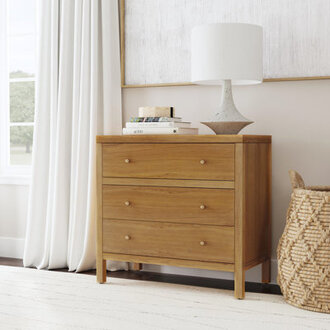 Celine 34 3-Drawer Nightstand