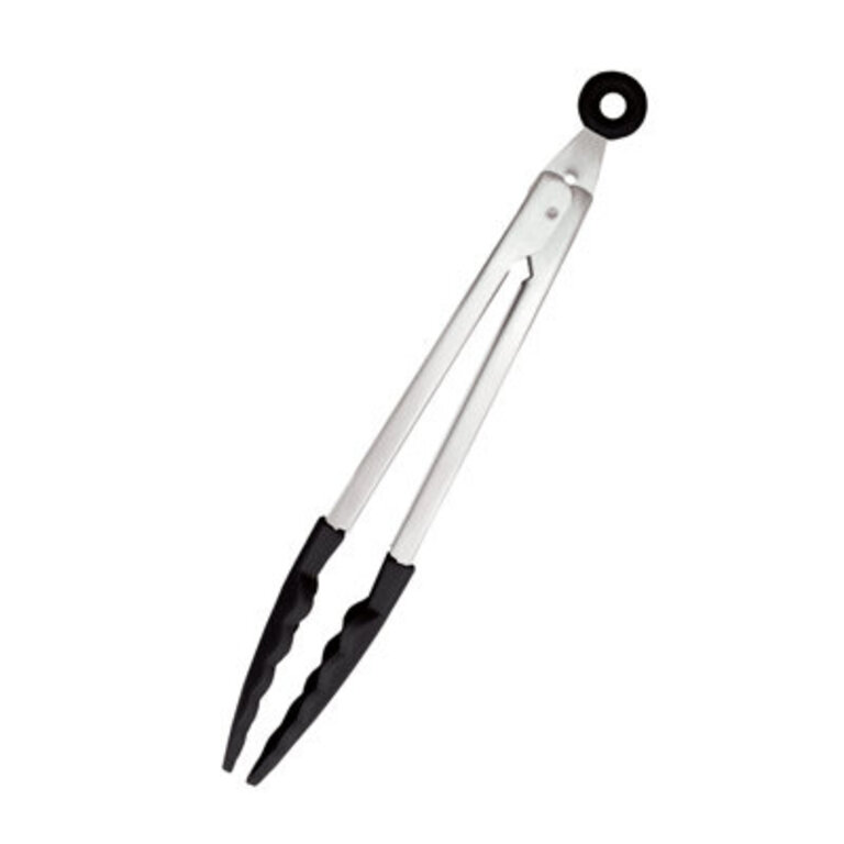 HENCKELS International Stainless Steel Silicone Tongs