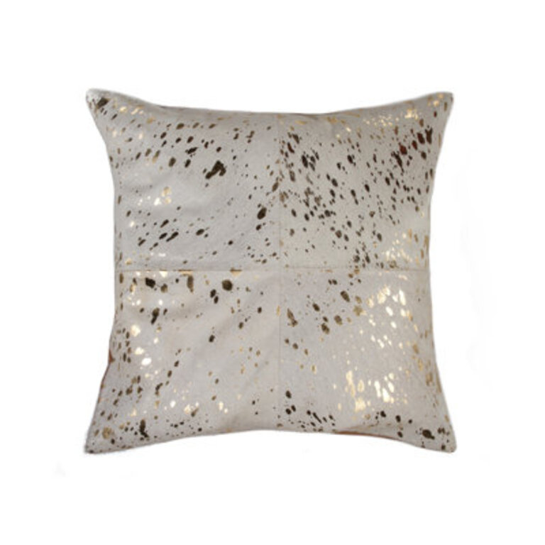Torino Leather Throw Pillow