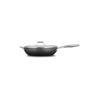Calphalon 13 Non Stick Hard-Anodized Aluminum 2 Piece Specialty Pan with Lid
