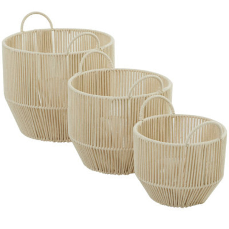 Natural Fabric Basket