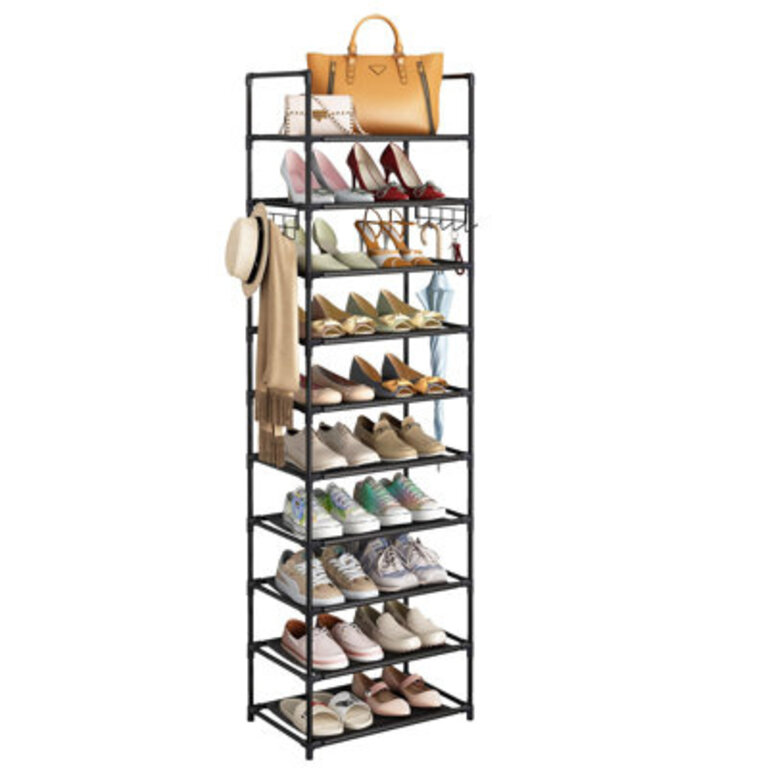 20 Pair Stackable Shoe Rack