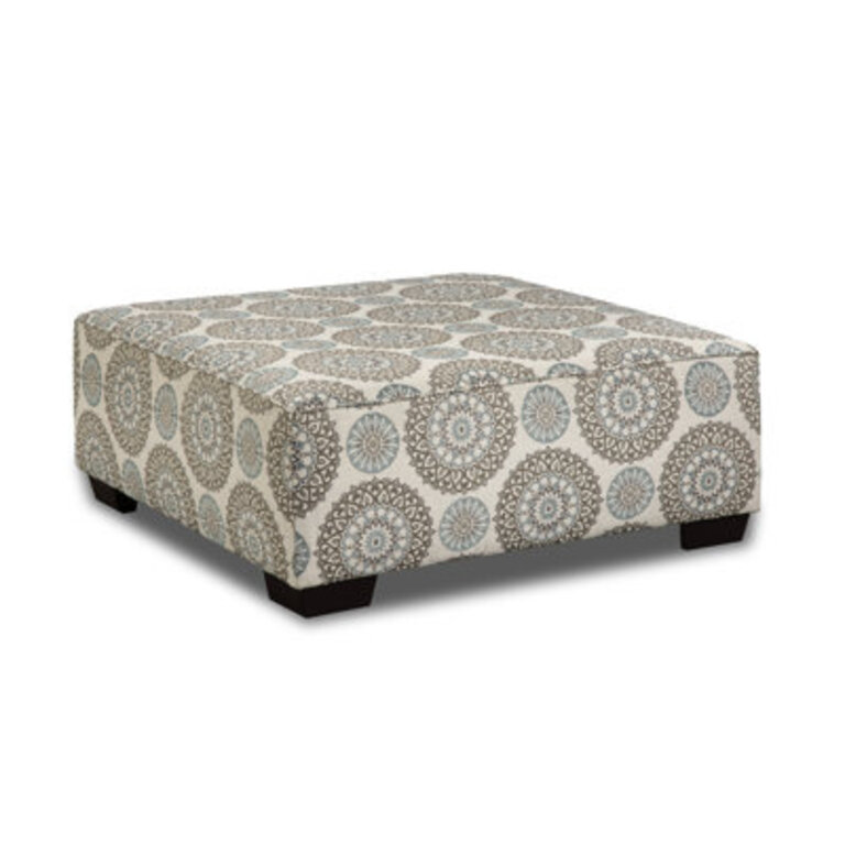 Bastoam 42 Wide Square Cocktail Ottoman