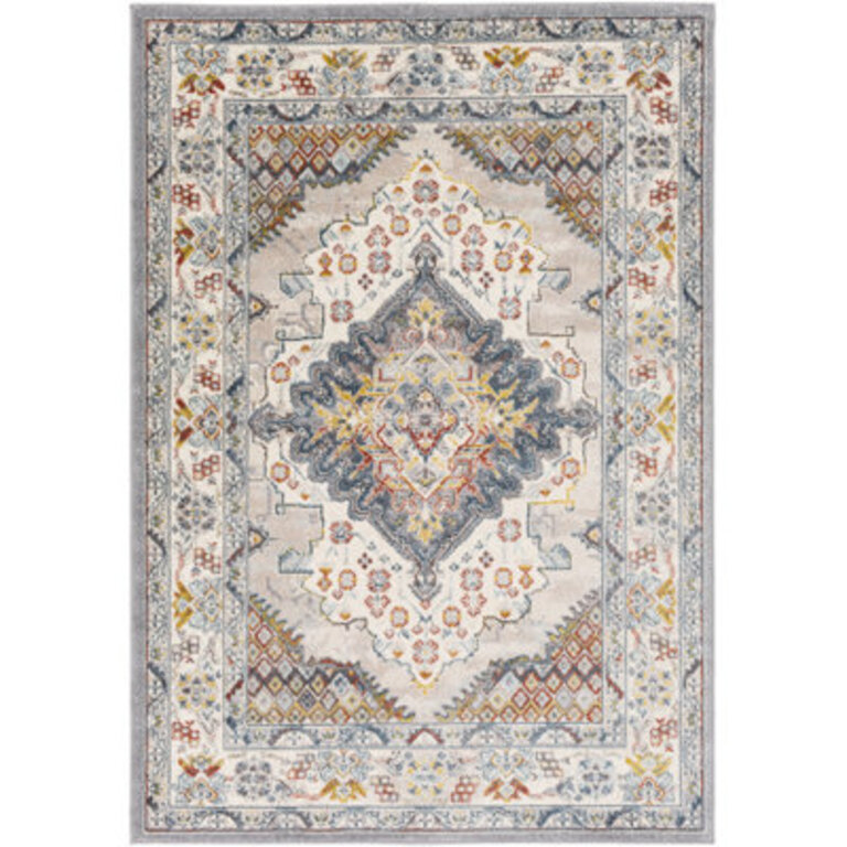 Flatiron Oriental Gray Area Rug