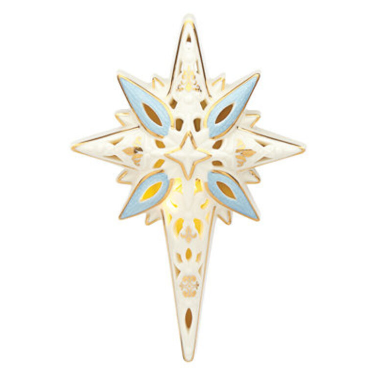 First Blessing Nativity Lit Star Figurine