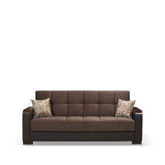 Annalease 88 in Fabric 3-Seater Twin 3-in-1 Sleeper Sofa Bed with Storage