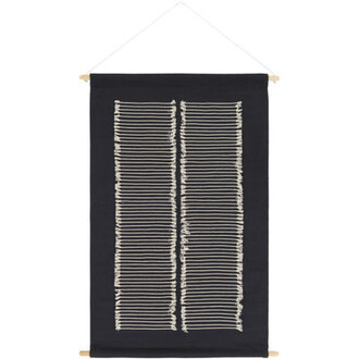 Cotton Wall Hanging with Rod Included