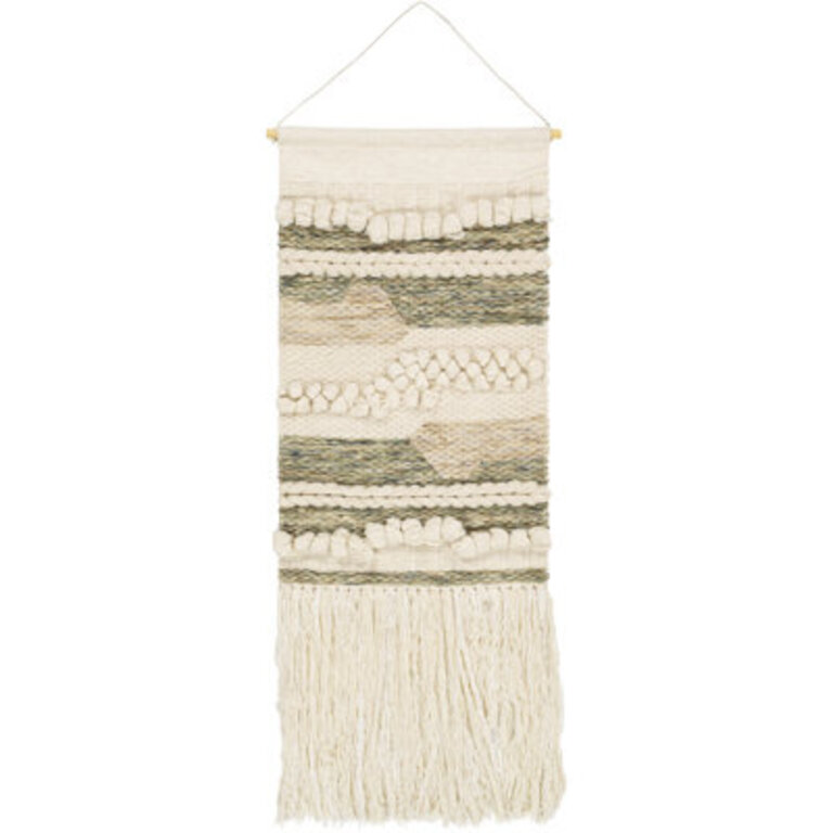 Artifice Wool Wall Hanging with Rod Included