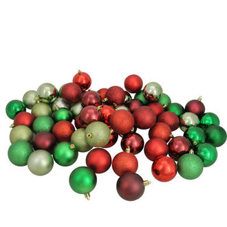 Shatterproof Christmas Ball Ornaments 25 60mm