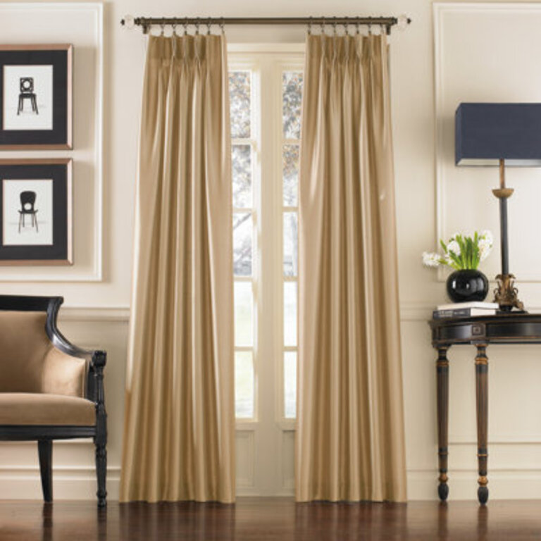 Curtainworks Mansour Solid Room Darkening Single Curtain Panel