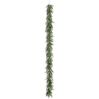 72 Faux Arborvitae Garland