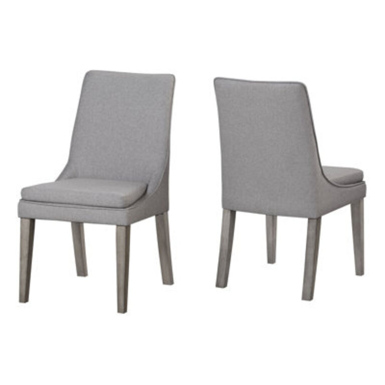Caius Side Chair in Gray Oak