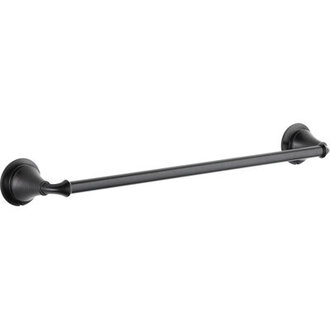 Linden 18 in Wall Mount Towel Bar Bath Hardware Accessory