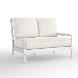 54 Square Arm Loveseat