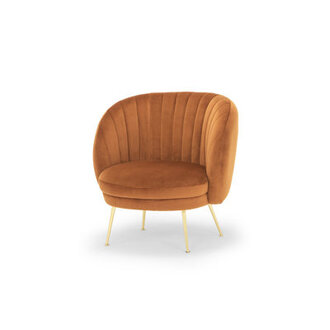 Teo 32 Wide Velvet Barrel Chair