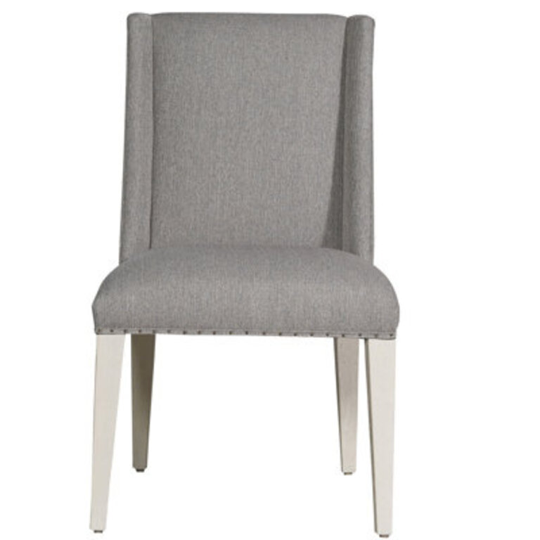 Tate Upholstered Side Chair in Gray (Set of 2)