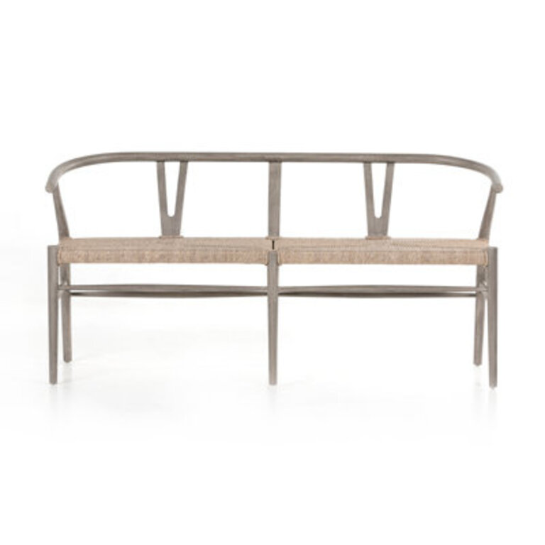 Linton Wicker Bench
