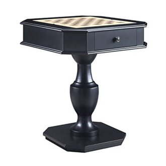 Ajavion 3 in 1 - Chess Checkers and Backgammon Game Table with Storage
