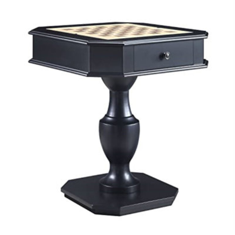 Ajavion 3 in 1 - Chess Checkers and Backgammon Game Table with Storage