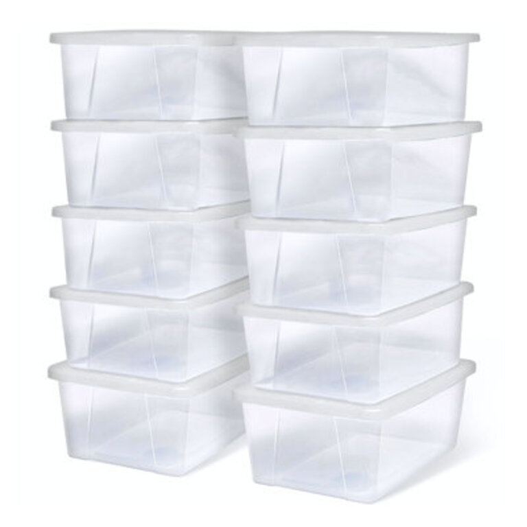 Homz Stackable Plastic Storage Container