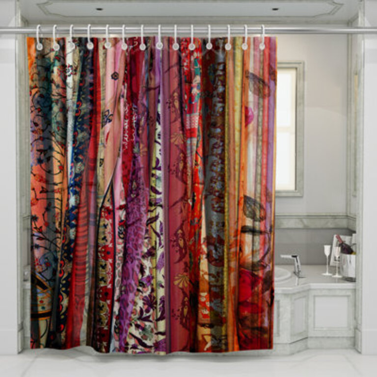 Floral Single Shower Curtain