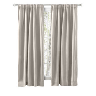 Ardelle Pure Blackout Premium Woven Yarns in a Thermal Rod Pocket w Backtabs Curtain Panel