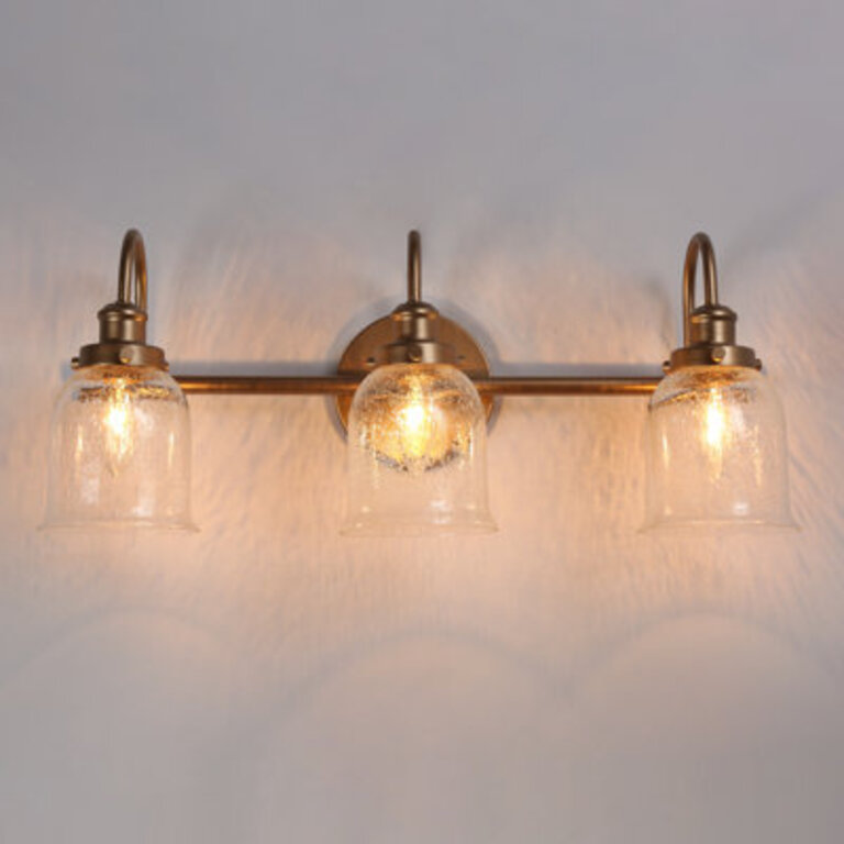 Belk Dimmable Gold Vanity Light