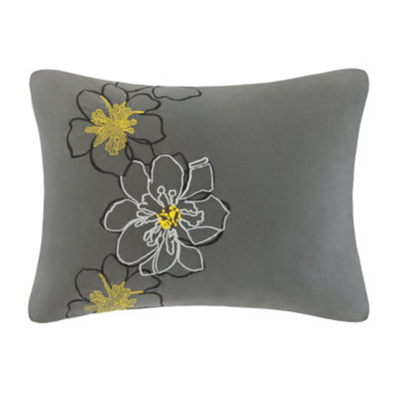 Allison Floral Duvet Cover Set with Throw Pillow