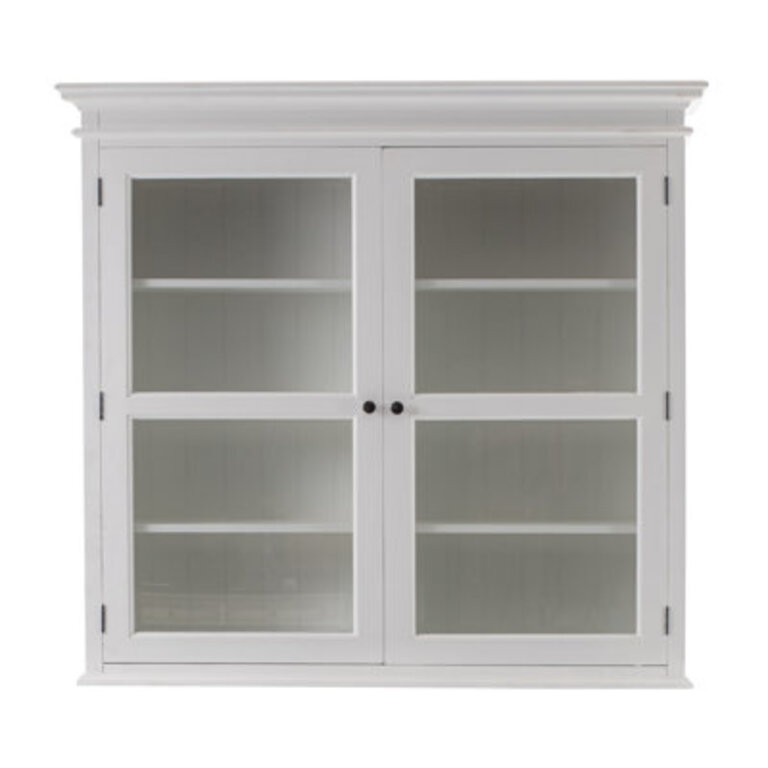 Halifax Jakeira Glass Display Hutch Unit Top