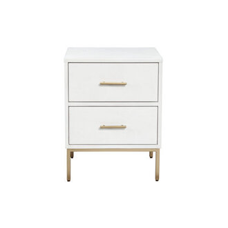 Marino Two Drawer Nightstand