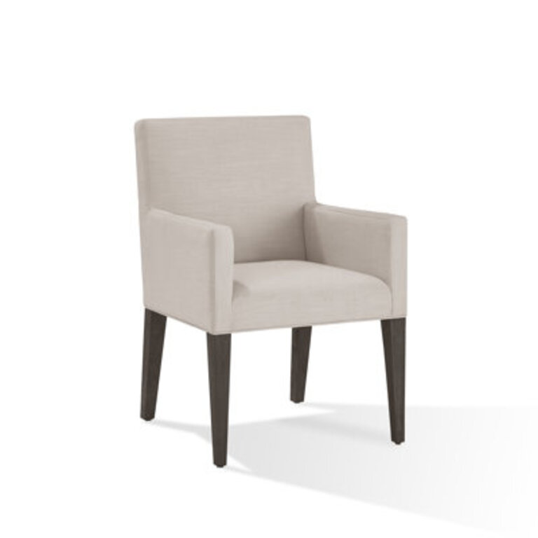 Meria Upholstered Arm Chair in Beige