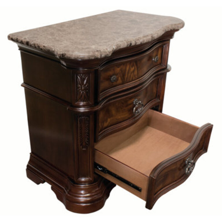 Fletcher 3 Drawer Nightstand