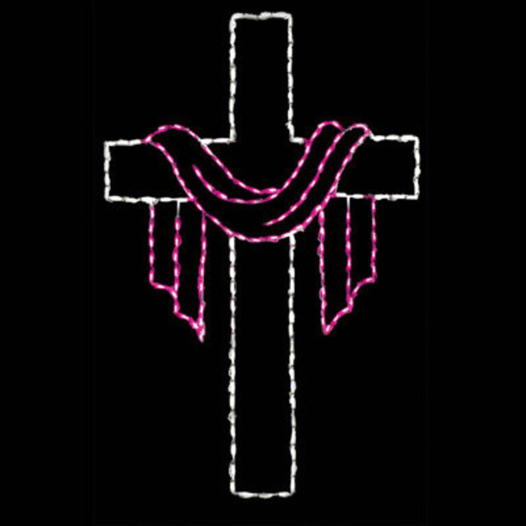 Cross LED Lighted Display