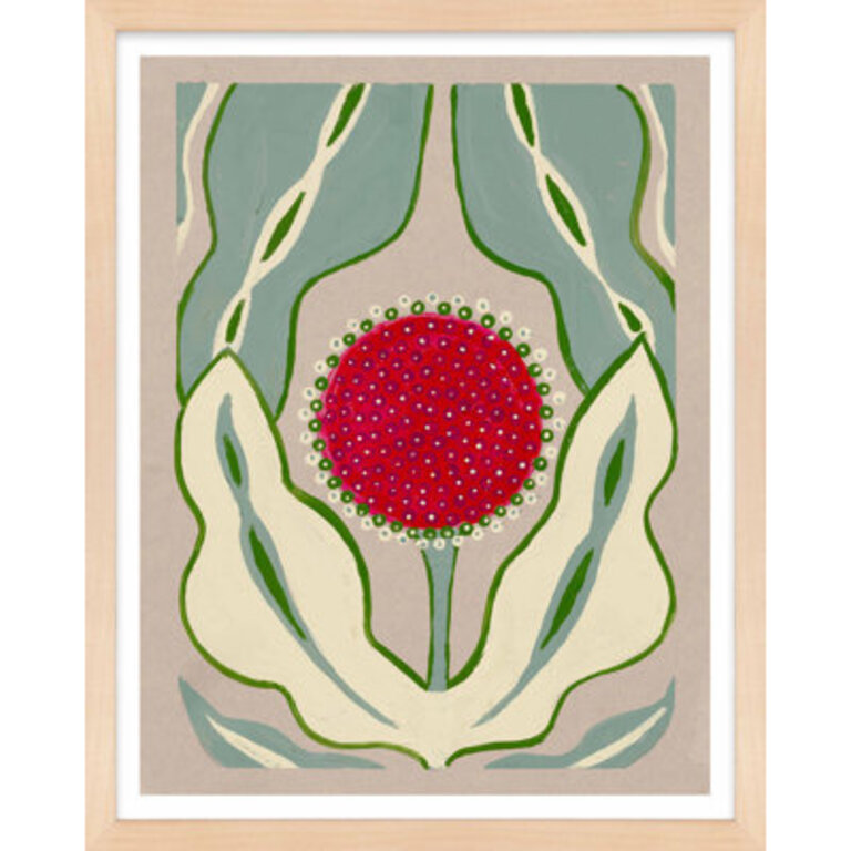 Enette Magical Poppy 2 by Andrea Stokes - Single Picture Frame Print